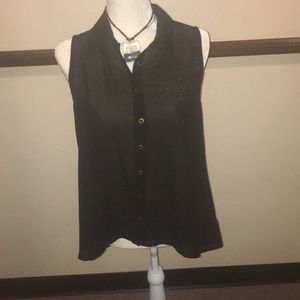 L’Atiste Black See-through Top